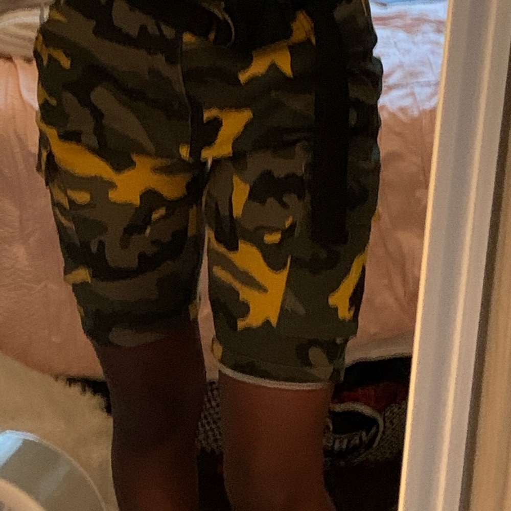 camo shorts